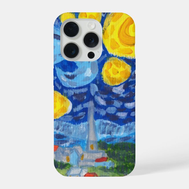 Van Gogh, The Starry Night Phone Case (Back)