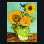 Van Gogh: The Starry Night, Poster<br><div class="desc">Vincent van Gogh's famous painting,  The Starry Night,  1888.</div>