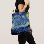 Van Gogh - The Starry Night Shopping Tote Bag<br><div class="desc">Van Gogh's Art Work - "The Starry Night" is featured on this tote. A nighttime sky so alive with sumptuous swirls! **Check out related products with this design in our store and discover more amazing options with this wonderful image: https://www.zazzle.com/collections/arty_gifts_for_the_van_gogh_fan_in_your_life-119079521028472120?rf=238919973384052768</div>