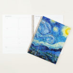 Van Gogh The Starry Night Week/monthly Planner<br><div class="desc">The Starry Night Painting Week/Monthly Planner features Vincent Van Gogh's Impressionism night landscape painting 'The Starry Night' (1889). 'The Starry Night' is one of the most prolific oil painting produced by Dutch Post-Impressionist painter Vincent van Gogh. This high-quality Starry Night sky Planner is the ultimate planner that you need to...</div>
