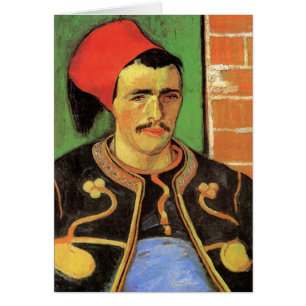 Van Gogh, The Zouave, Vintage Impressionism Art