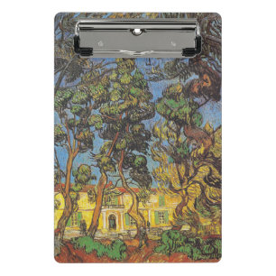 Van Gogh Trees in the Garden,Classic Impressionist Mini Clipboard