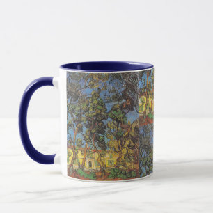 Van Gogh Trees in the Garden,Classic Impressionist Mug