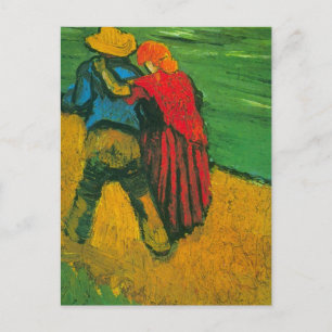 Van Gogh Two Lovers Postcard