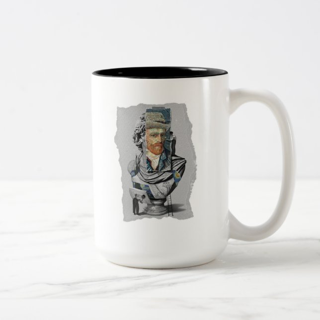 Van Gogh Two-Tone Coffee Mug (Right)