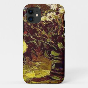 Van Gogh Vase Blossoms Flowers Vintage Painting Case-Mate iPhone Case