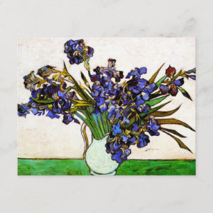 Van Gogh Vase of Irises Invitations