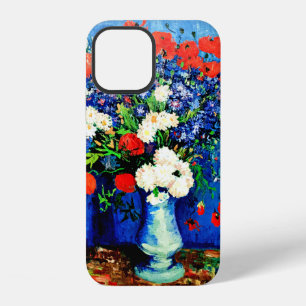 Van Gogh - Vase with Cornflowers and Poppies iPhone 12 Case