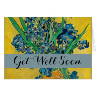 Van Gogh Vase with Irises Classic Impressionism