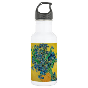 Van Gogh Vase with Irises Classic Impressionism 532 Ml Water Bottle