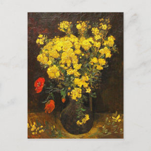 Van Gogh - Vase with Lynchnis, 1886 Postcard