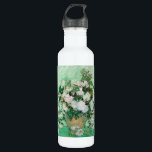 Van Gogh Vase with Pink Roses Vintage Floral Art 710 Ml Water Bottle<br><div class="desc">Vincent van Gogh (Dutch, 1853 - 1890) Vase with Pink Roses, 1890, Oil on canvas, 71 cm x 90 cm. Painted in the psychiatric hospital at Saint-Remy, before Van Gogh was set to check out. The painting reflects the optimism he had for his future, both in his choice of colour...</div>