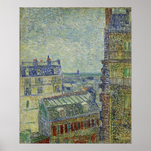 Van Gogh - View From Theo's Apartment Poster