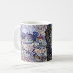 Van Gogh View of Arles Flowering Orchards Print: Coffee Mug