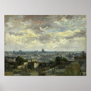 Van Gogh - View Of Paris Poster