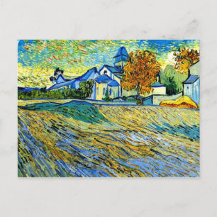 Van Gogh - View of the Church of Saint Paul Postcard