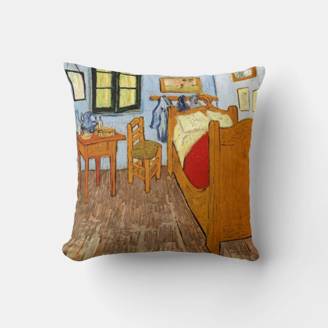 Van Gogh: Vincent's Bedroom in Arles, 1889 Cushion (Front)