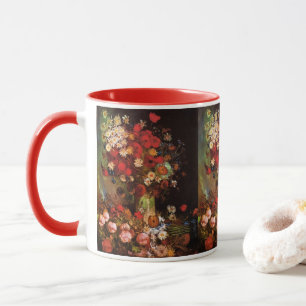 Van Gogh Vintage Flowers in Vase Floral Still Life Mug