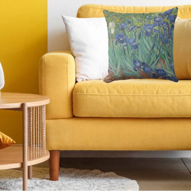 Van Gogh Vintage Irises   Cushion (Creator Uploaded)