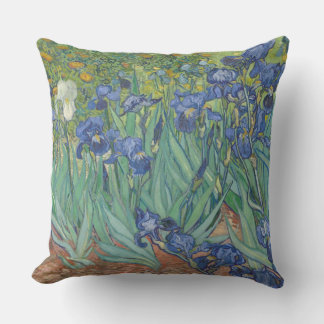 Van Gogh Vintage Irises    Cushion