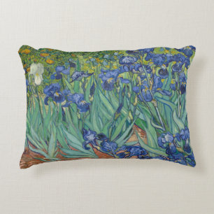 Van Gogh Vintage Irises   Decorative Cushion