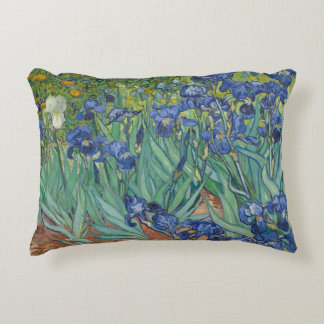 Van Gogh Vintage Irises Decorative Cushion