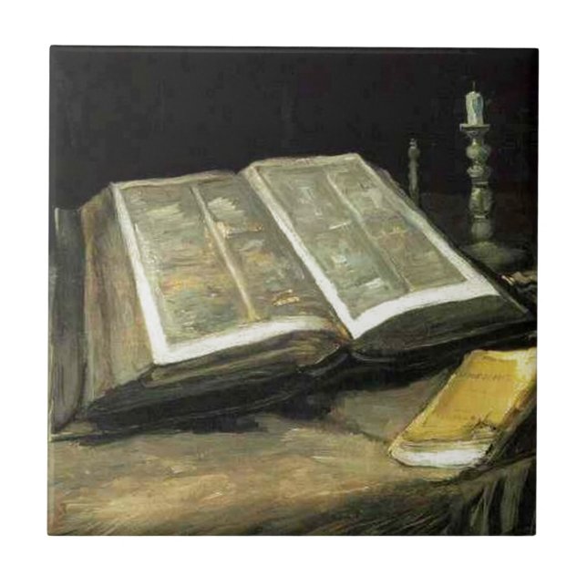 Van Gogh Vintage Old Painting Art Artist Tile (Front)