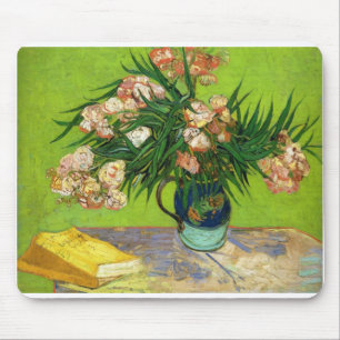 Van Gogh Vintage Painting Blossoms Flowers Vines Mouse Pad
