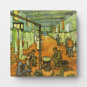 Van Gogh, Ward in the Hospital, Plaque