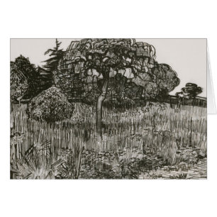 Van Gogh Weeping Tree on a Lawn