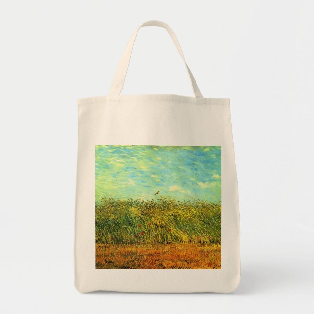 Van Gogh Wheat Field Tote bag (Front)