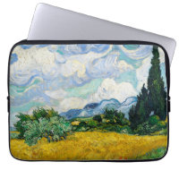Van Gogh Wheat Field with Cypresses. Impressionism
