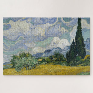 Van gogh - Wheat Field with Cypresses Jigsaw Puzzle