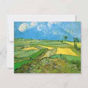 Van Gogh Wheat Fields at Auvers Under Clouded Sky