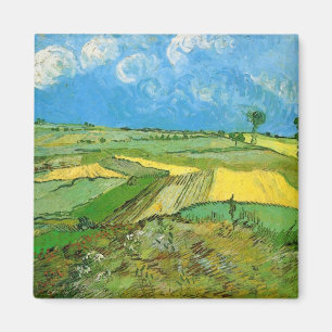 Van Gogh Wheat Fields at Auvers Under Clouded Sky Magnet