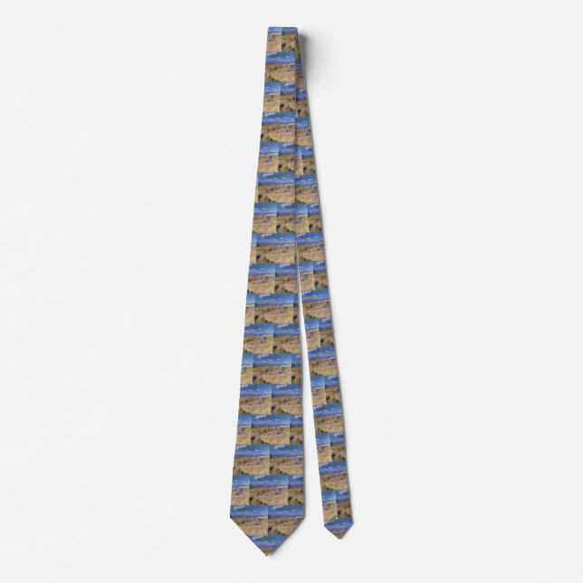 van Gogh Wheat Stacks with Reaper Yellow & Blue Tie (Front)