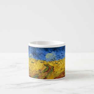 Van Gogh Wheatfield with Crows Post Impressionist Espresso Cup