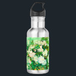 Van Gogh White Roses 532 Ml Water Bottle<br><div class="desc">Water Bottle featuring Vincent van Gogh’s oil painting Vase with Pink Roses (1890). A gorgeous bouquet of roses are in a vase against a green background. A perfect gift for fans of Post-Impressionism and Dutch art.</div>