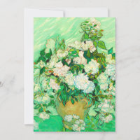 Van Gogh White Roses