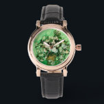 Van Gogh - White Roses Watch<br><div class="desc">Vincent van Gogh painting,  White Roses,  wrist watch.</div>