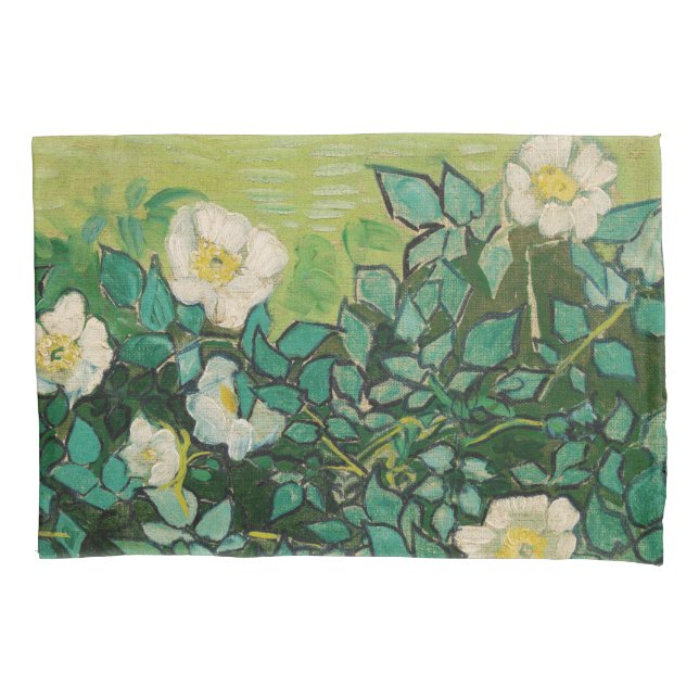 Van Gogh Wild Roses Pillowcase (Front)