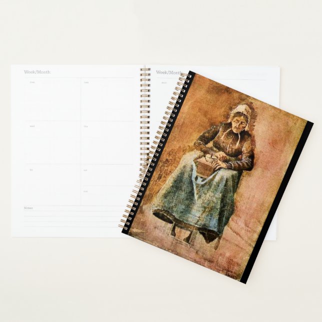 Van Gogh - Woman Grinding Coffee Planner (Display)