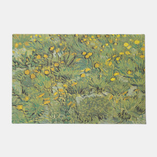 Van Gogh Yellow Meadow - Classic Floral Art Doormat