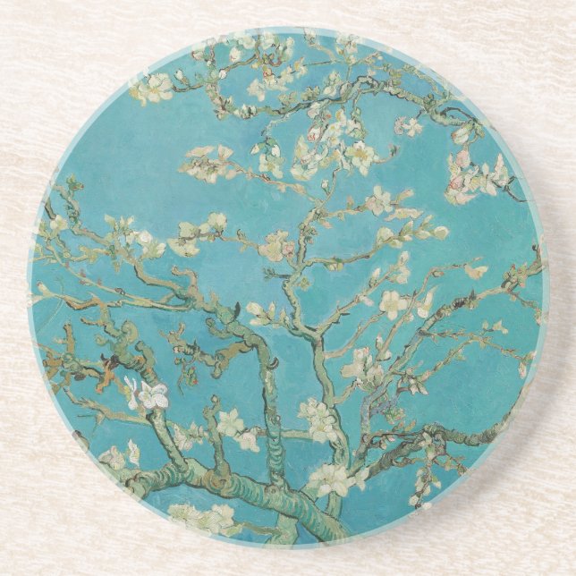 Van gogh's Almond Blossom Coaster (Front)