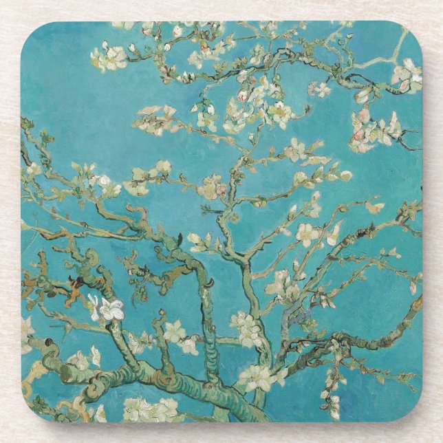Van gogh's Almond Blossom Coaster (Front)