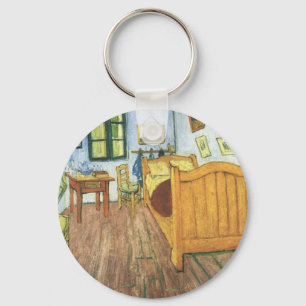 Van Gogh's Bedroom in Arles Key Ring