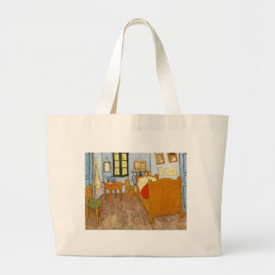 Van Gogh's Bedroom Large Tote Bag
