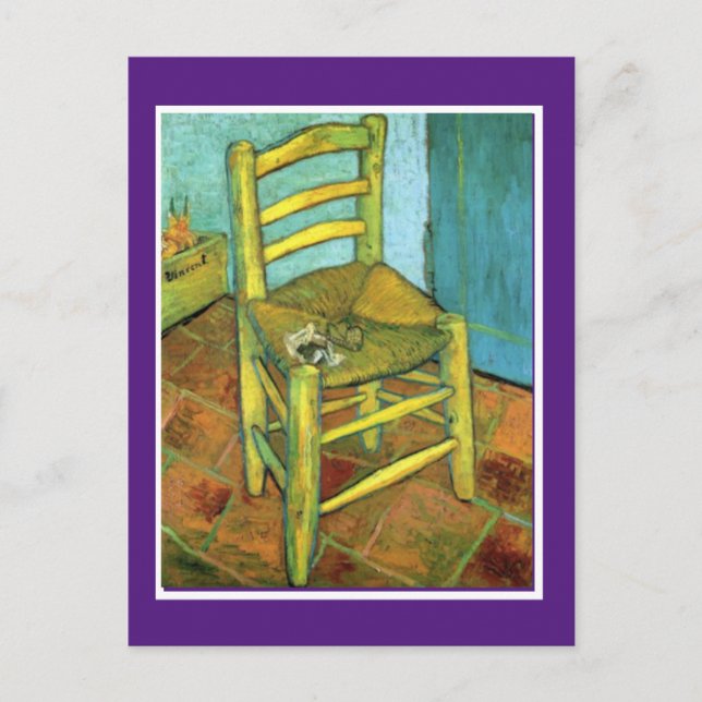 Van Gogh's Chair, Fine Art, Postcard (Front)