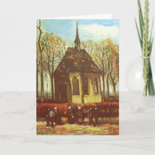 Van Gogh's Chapel at Nuenen Holiday Card