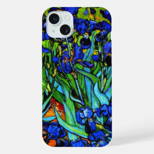 Van Gogh's famous painting, Irises, iPhone 15 Plus Case
